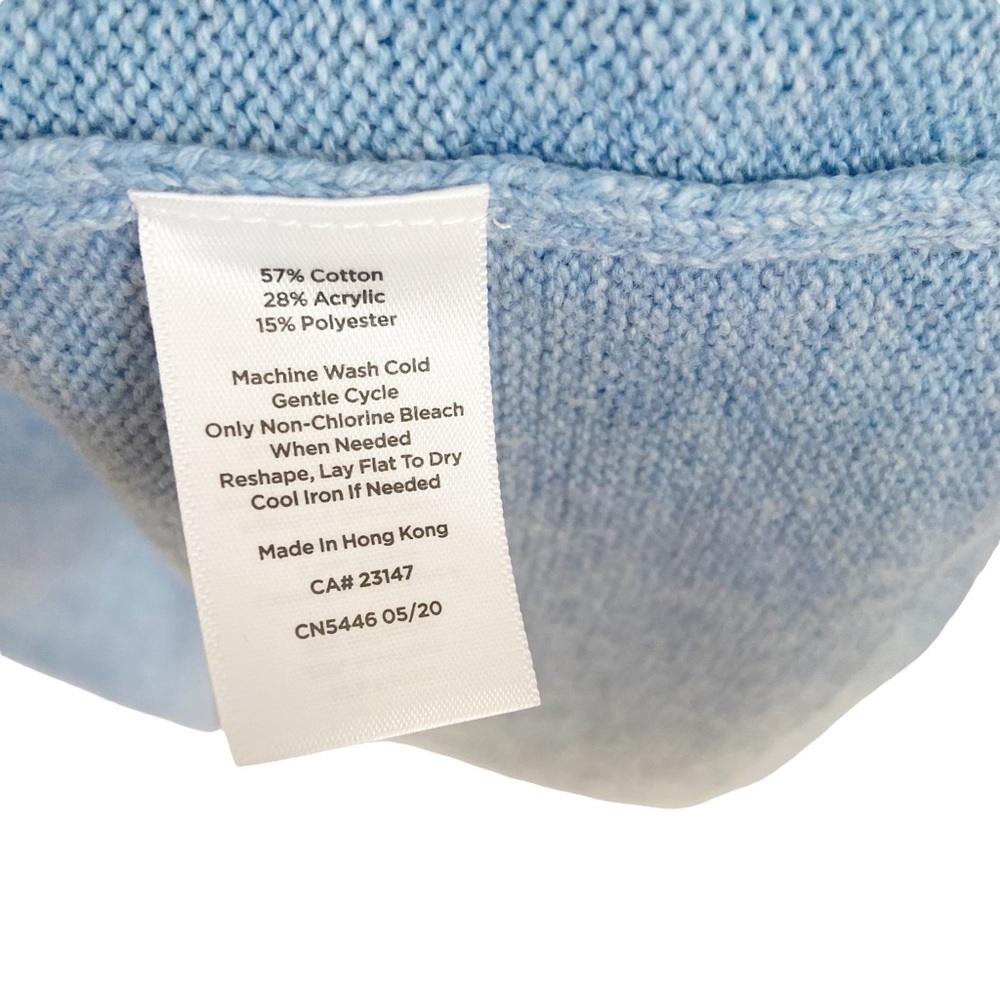 Talbot's Women's Midi Sweater Dress in French Iris Blue Petite Medium NWT - Picture 9 of 10